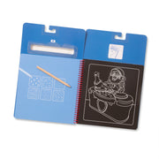 PAW Patrol Scratch Art Pad - Chase W0