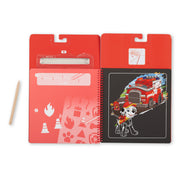 PAW Patrol Scratch Art Pad - Marshall I2