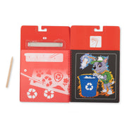 PAW Patrol Scratch Art Pad - Marshall S9