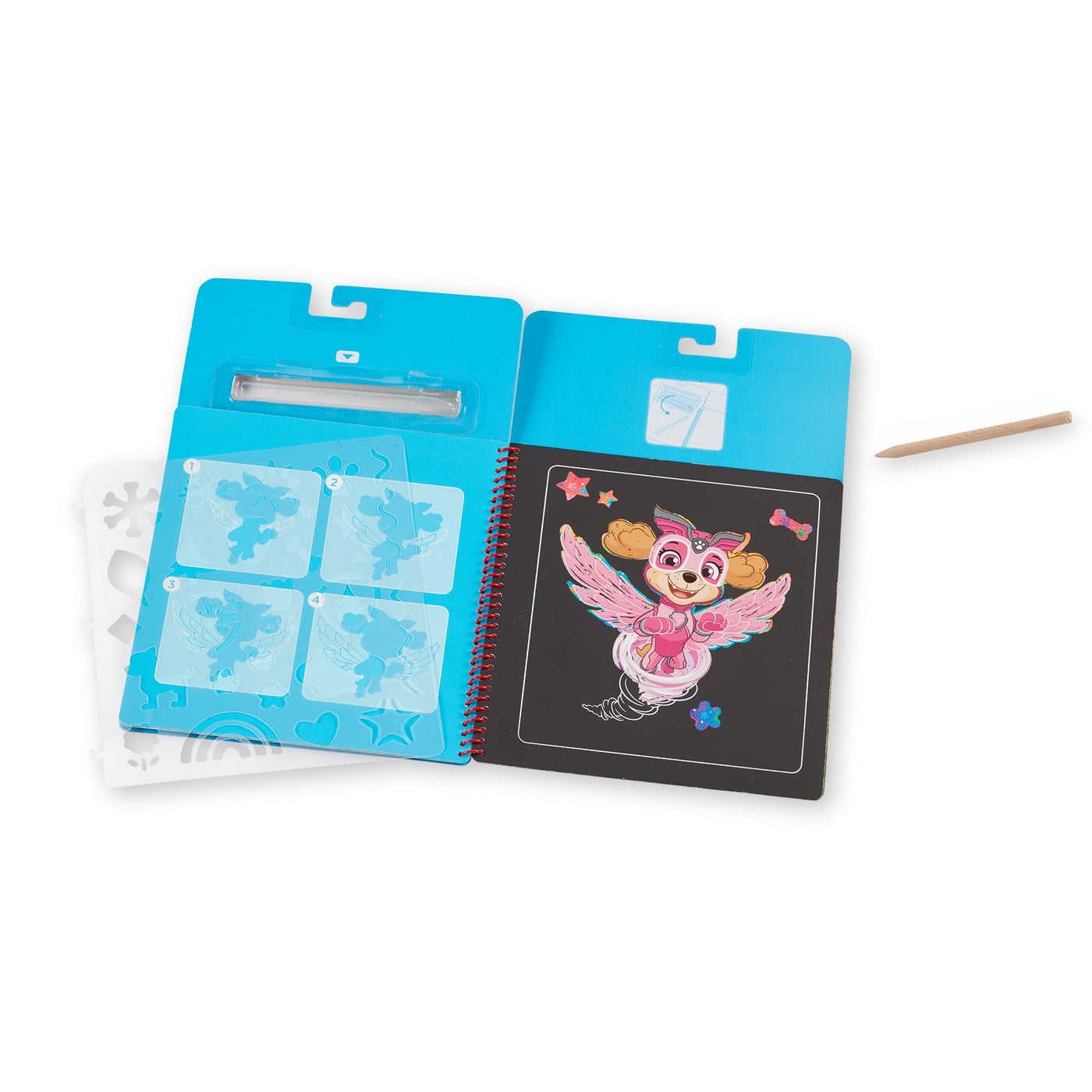 PAW Patrol Scratch Art Pad - Skye G0