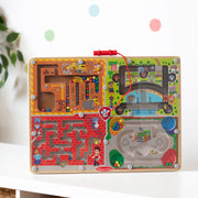 PAW Patrol Wooden 4-in-1 Magnetic Wand Maze Board C5