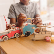 PAW Patrol Wooden Craft Kit - Vehicles X4