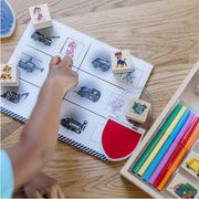 PAW Patrol Wooden Stamps Activity Set A9