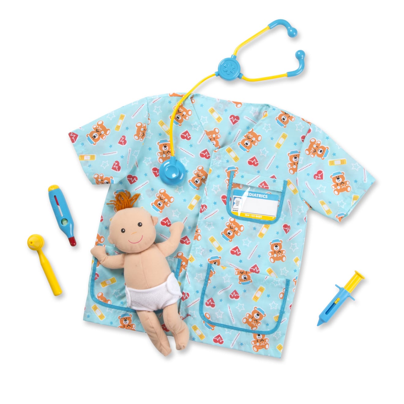 Pediatric Nurse Role Play Costume Set K6