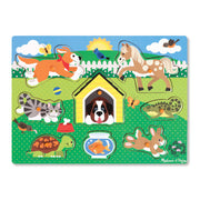 Pets Peg Puzzle - 8 Pieces Y9