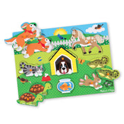 Pets Peg Puzzle - 8 Pieces Y9