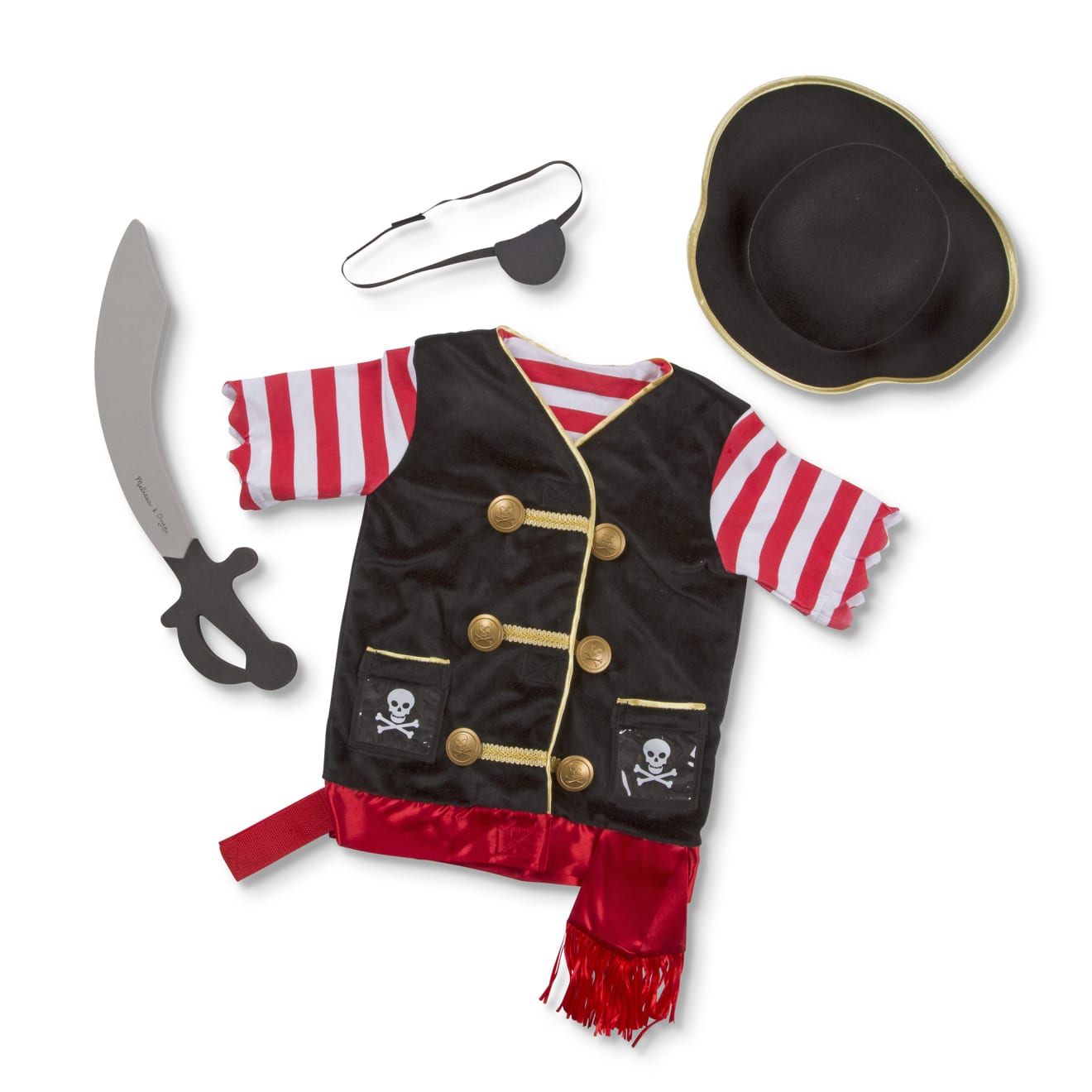 Pirate Role Play Costume Set M9