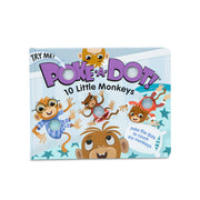 Poke-a-Dot: 10 Little Monkeys Board Book P8