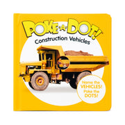 Poke-a-Dot: Construction Vehicles Board Book M6