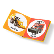 Poke-a-Dot: Construction Vehicles Board Book M6