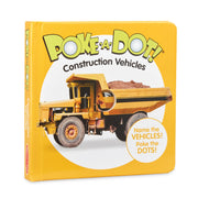 Poke-a-Dot: Construction Vehicles Board Book M6