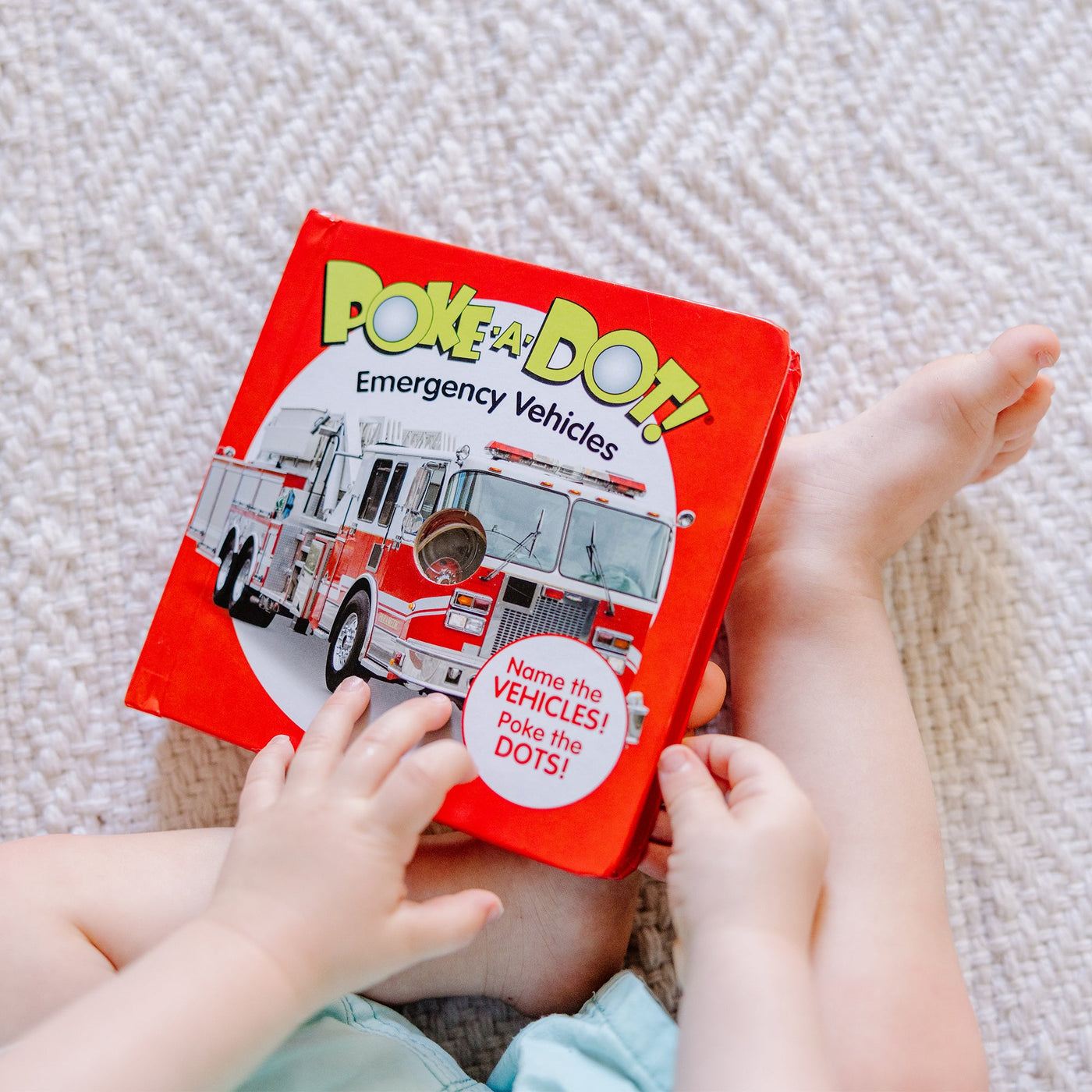 Poke-a-Dot: Emergency Vehicles Board Book F8