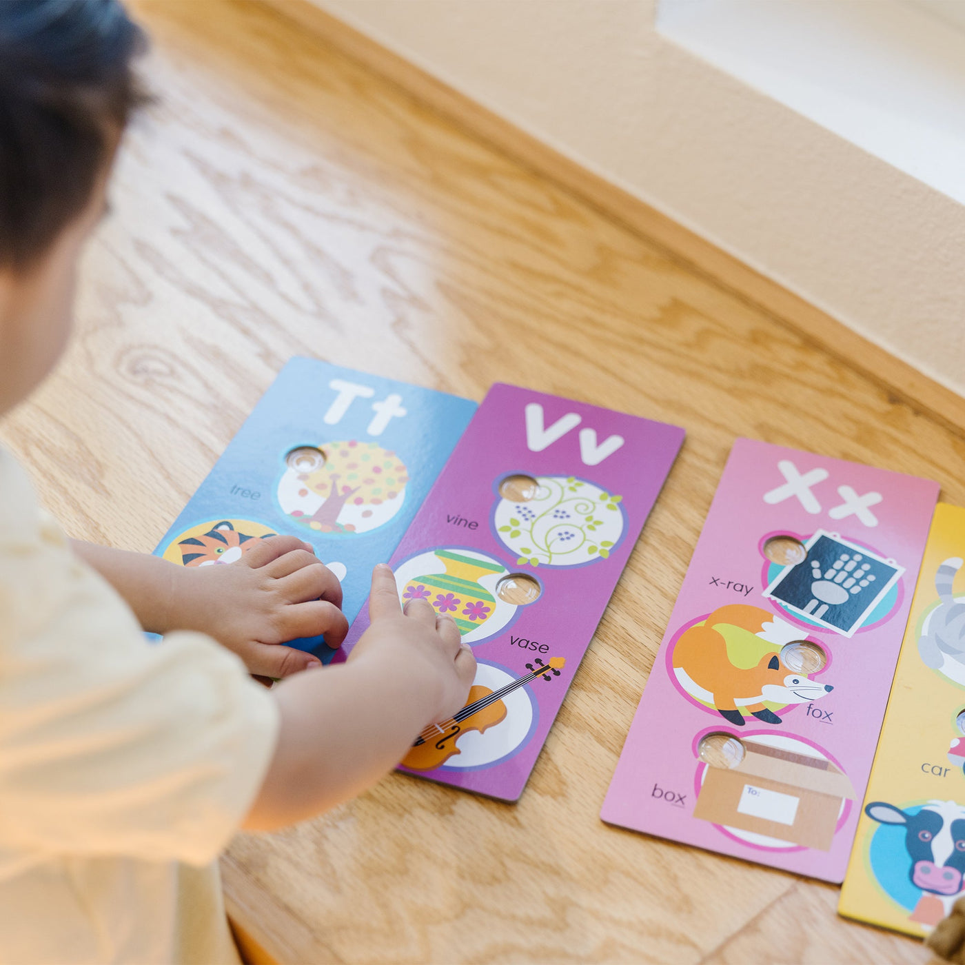 Poke-A-Dot Jumbo Alphabet Learning Cards V1