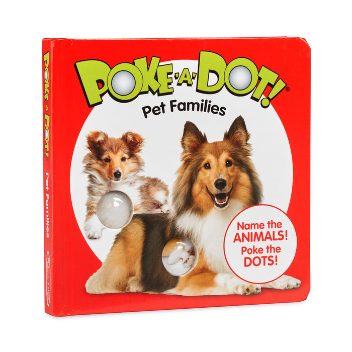 Poke-a-Dot: Pet Families Board Book E6