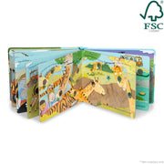 Poke-a-Dot: The Wheels on the Bus Wild Safari Board Book X0
