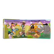 Poke-a-Dot: The Wheels on the Bus Wild Safari Board Book X0