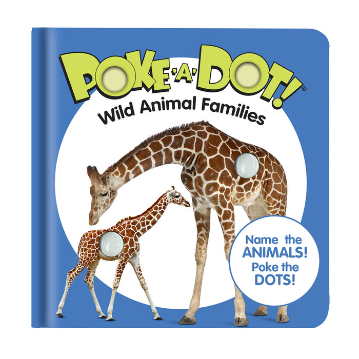 Poke-a-Dot: Wild Animal Families Board Book S9