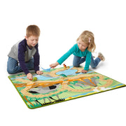 Prehistoric Playground Dinosaur Rug K9