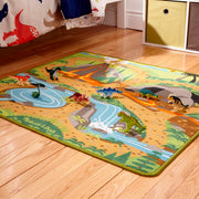 Prehistoric Playground Dinosaur Rug K9