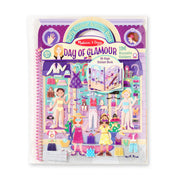 Puffy Sticker Activity Book - Day of Glamour K4