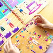 Puffy Sticker Activity Book - Day of Glamour P7