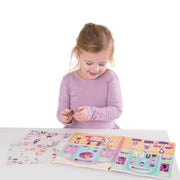 Puffy Sticker Activity Book - Day of Glamour P7