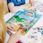Puffy Sticker Activity Book - Riding Club G0