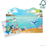 Puffy Sticker Play Set 3-Pack: Safari, Dinosaur, Ocean E8