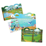 Puffy Sticker Play Set 3-Pack: Safari, Dinosaur, Ocean E8