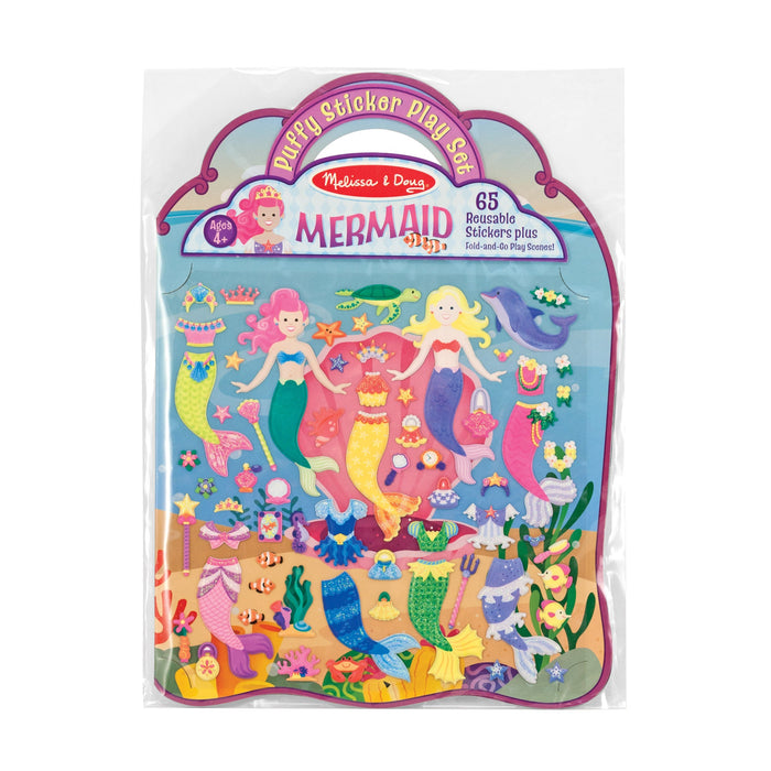 Puffy Sticker Play Set - Mermaid Q9