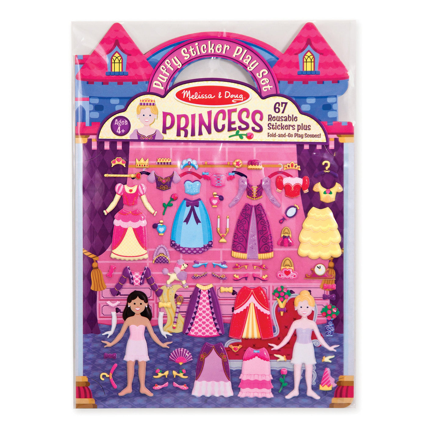 Puffy Sticker Play Set - Princess C2