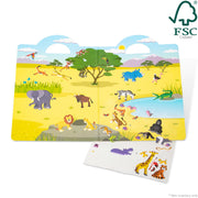 Puffy Sticker Play Set - Safari M1
