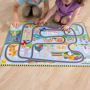 Race Around the World Tracks Floor Puzzle - 48 Pieces R5