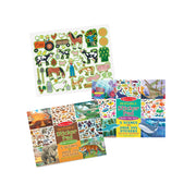 Reusable Sticker Pad 3-Pack: Jungle, Farm, Under the Sea Q3