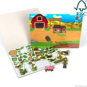 Reusable Sticker Pad - Farm U2