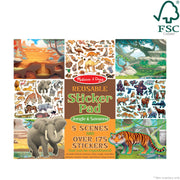 Reusable Sticker Pad - Jungle and Savanna P6