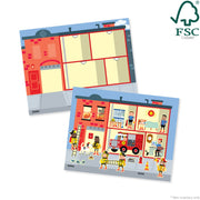 Reusable Sticker Pad - My Town L6