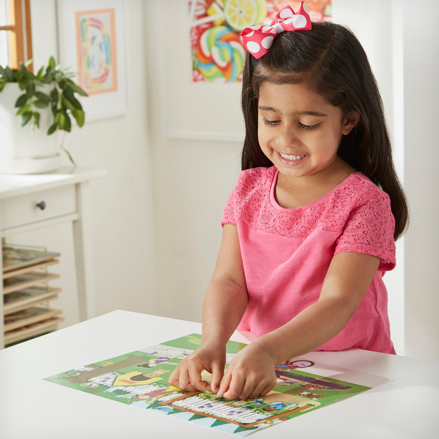 Reusable Sticker Pad - Play House! F0