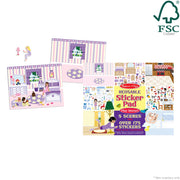Reusable Sticker Pad - Play House! F0