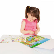 Reusable Sticker Pad - Princess Castle L0
