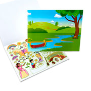 Reusable Sticker Pad - Princess Castle L0