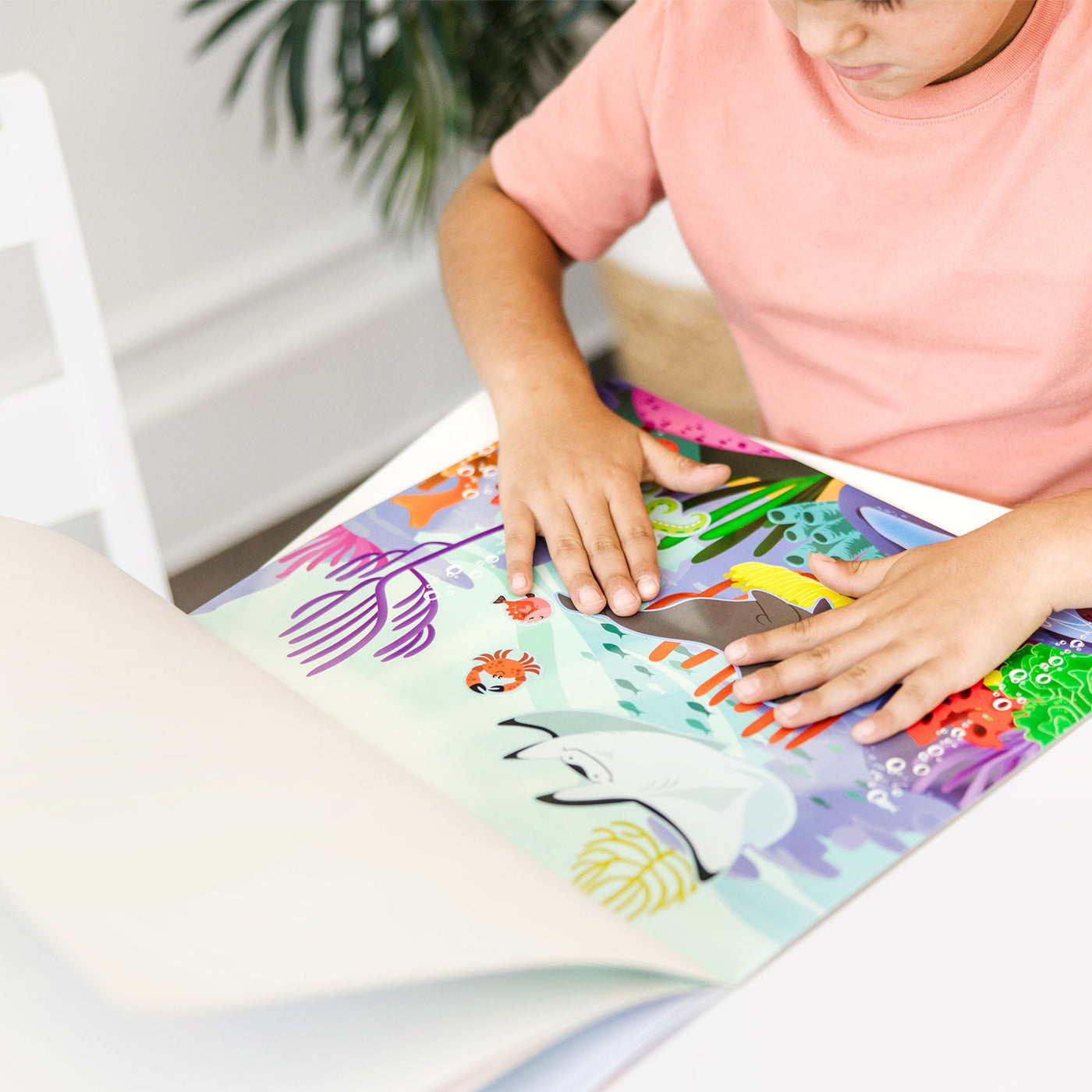 Reusable Sticker Pad - Under the Sea O9
