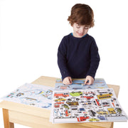 Reusable Sticker Pad - Vehicles W9