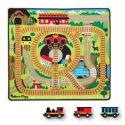 Round the Rails Train Rug Y1