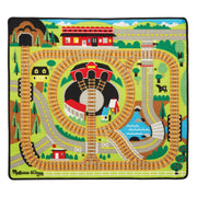 Round the Rails Train Rug Y1