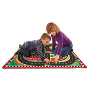 Round the Speedway Race Track Rug & Car Set U7