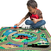 Round the Town Road Rug & Car Set G9