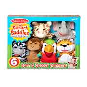 Safari Buddies Hand Puppets U2