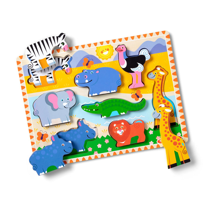 Safari Chunky Puzzle - 8 Pieces M3