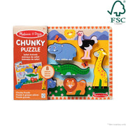 Safari Chunky Puzzle - 8 Pieces M3